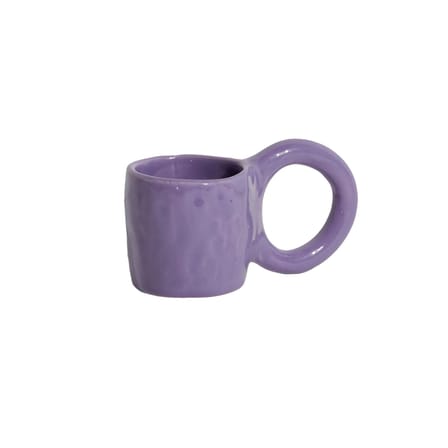 Set de 2 tasses à espresso Donut Small céramique / Ø  6 x H 5,5 cm - Petite Friture