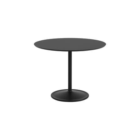 Tavolo rotondo Soft legno nero / Ø 95 x H 73 cm - Muuto