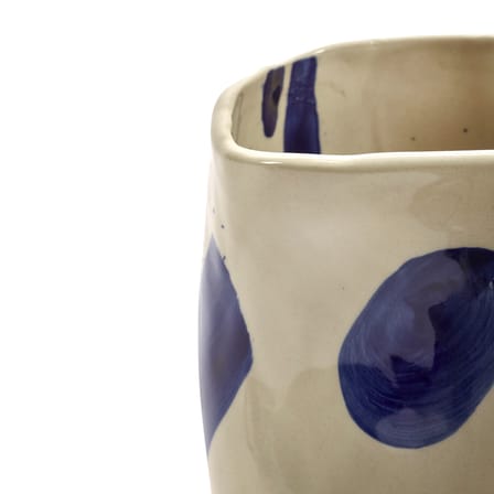 Vase Sophia Medium céramique bleu / H 23 cm - Serax
