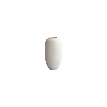 Vase Sunao Slim Petit céramique blanc / Ø 12 x H 22 cm - 101 COPENHAGEN