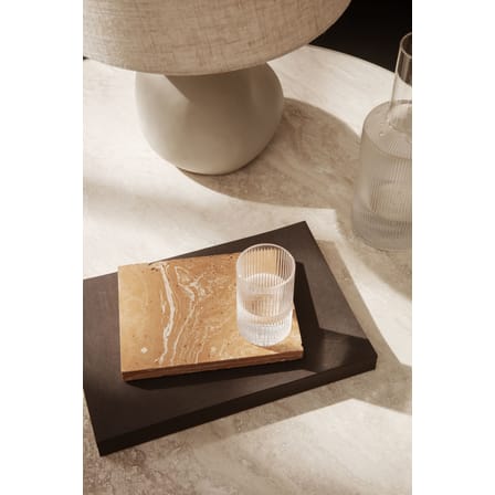 Couvercle  verre transparent pour carafe Ripple / Verre - Ferm Living