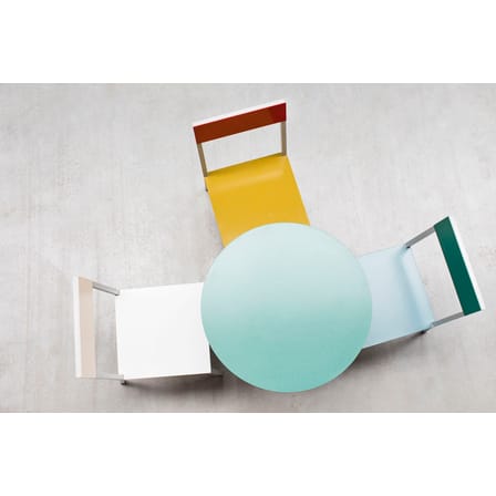 Chaise Alu Chair métal blanc beige / Aluminium - valerie objects