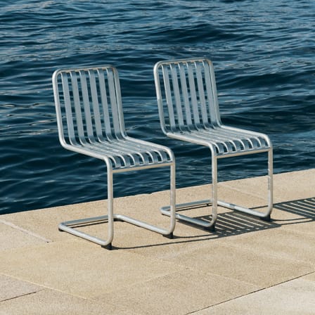 Chaise Palissade Cantilever métal - Hay