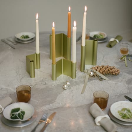 Chandelier Pair métal vert / H 11 cm - Muuto