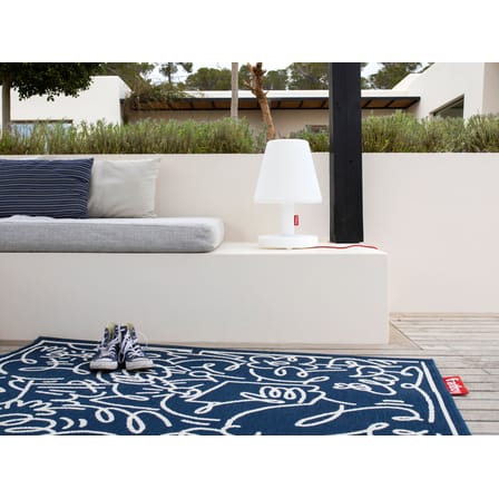 Lampada da esterno Edison the Medium Bluetooth materiale plastico bianco / H 51 cm - LED - Fatboy