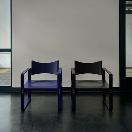 Fauteuil Series 270 F bois bleu / Verner Panton (1965) - Verpan