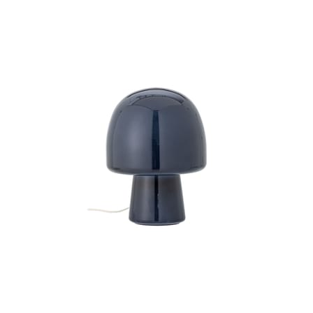 Lampe de table Paddy verre bleu / Ø 20 x H 26,5 cm - Bloomingville