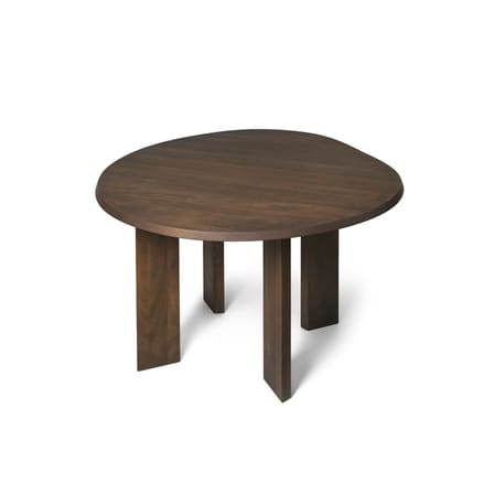 Tarn Oval table natural wood / Asymmetrical shape - Ø 113.5 cm - Ferm Living