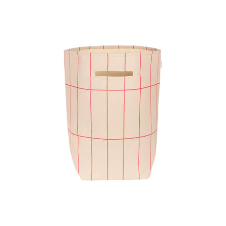 Panier Vibes tissu rose / H 56 cm - NOBODINOZ