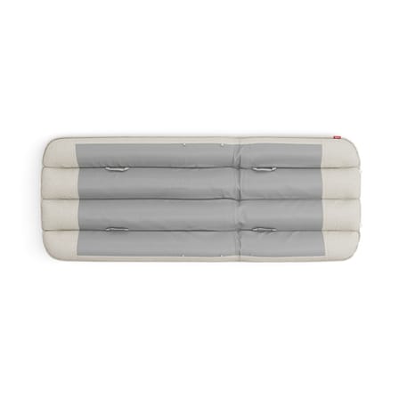 Sunbun Reclining deckchair textile grey / Mattresses included - Fatboy