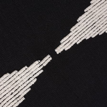 Wedge Rug textile black / 70 x 250 cm - Tom Dixon