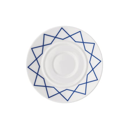 Set de 4 soucoupes / Pour tasse à café ou à thé La Bella Tavola - Alessi