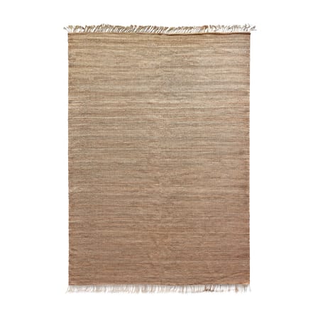 Tappeto Outlander fibre beige / 250 x 350 cm - Canapa - HK LIVING