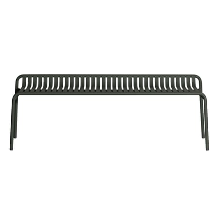 Banc Week-End métal vert / Aluminium - L 156 cm - Petite Friture