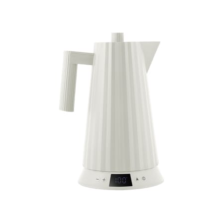 Bouilloire électrique Plissé plastique blanc / 1,7 L - Contrôle de la température - Alessi