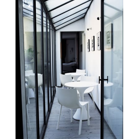 Chaise empilable Bo plastique blanc - Driade