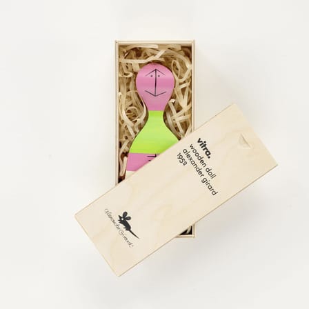 Dekoration Wooden Dolls - No. 19 holz bunt / By Alexander Girard, 1952 - Vitra