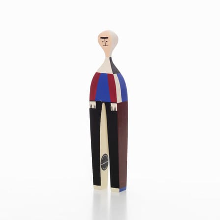Dekoration Wooden Dolls - No. 22 holz bunt / By Alexander Girard, 1952 - Vitra