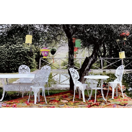 Fauteuil Industry Garden métal noir / ajouré - Seletti