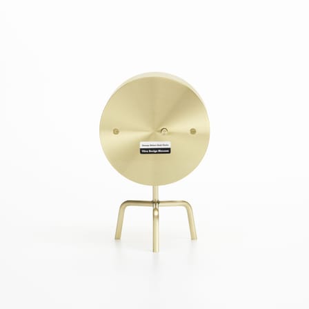 Horloge à poser Desk Clock - Tripod Clock métal or / By George Nelson, 1947-1953 - Vitra