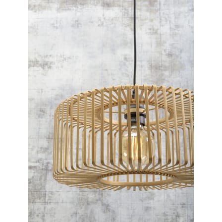 Bromo Small Pendant natural wood / Bamboo - Ø 40 cm - GOOD&MOJO