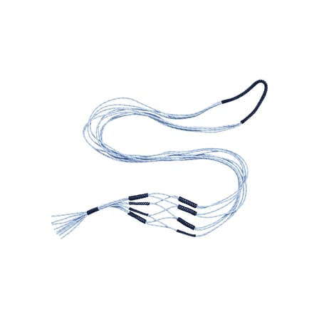 Support pour pot de fleurs Phanta tissu bleu / Polyester recyclé - Hay