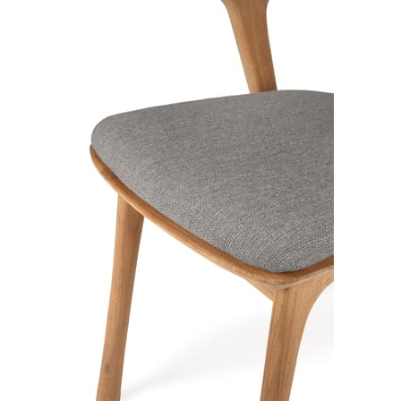 Zubehör Outdoor textil braun beige / Sitzkissen für den Gartenstuhl „Bok“ - Ethnicraft
