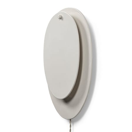 Applique avec prise Nebula 03 céramique blanc / L 37 x H 44 cm - Serax
