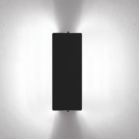 Applique  métal noir à volet pivotant double LED /Charlotte Perriand, 1962 - Nemo