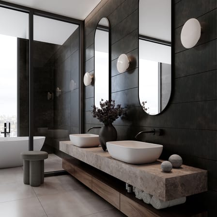 Applique salle de bains Hikari LED / Ø 24 cm - 101 COPENHAGEN