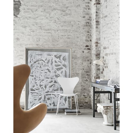Chaise empilable Série 7 bois noir / Frêne teinté - Arne Jacobsen, 1955 - Fritz Hansen