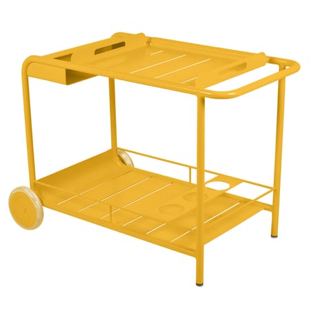 Desserte Luxembourg métal jaune / Aluminium - Fermob