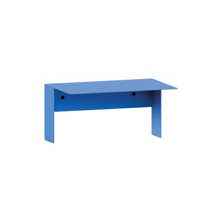 Étagère Pli Floating métal bleu / 30 x 20 cm - TIPTOE