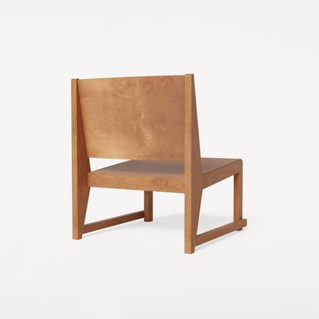 Fauteuil bas Chair 01 bois naturel - Frama 
