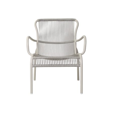 Fauteuil lounge empilable Loop Lounge / Corde polypropylène tissée main - Vincent Sheppard