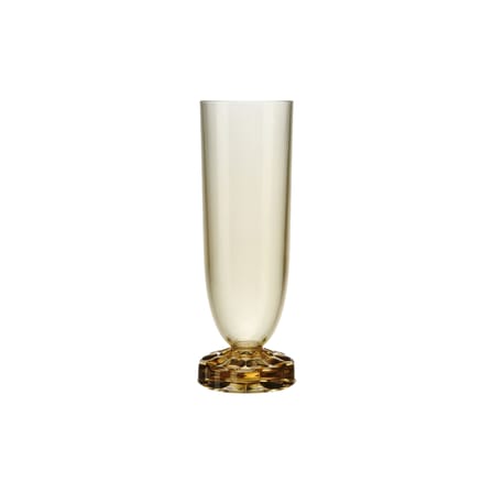 Flûte à champagne Jellies Family plastique vert / H 17 cm - Kartell