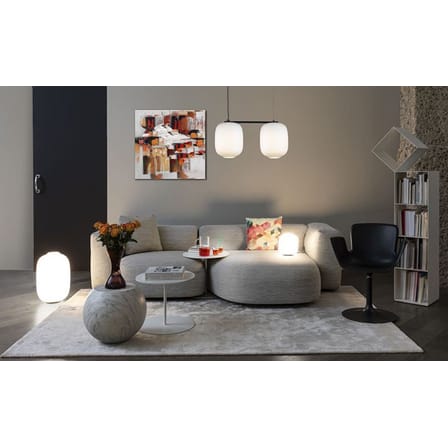 Lampe de table Arya Large verre multicolore / H 50 cm - Verre / Modèle d'expo - Cappellini