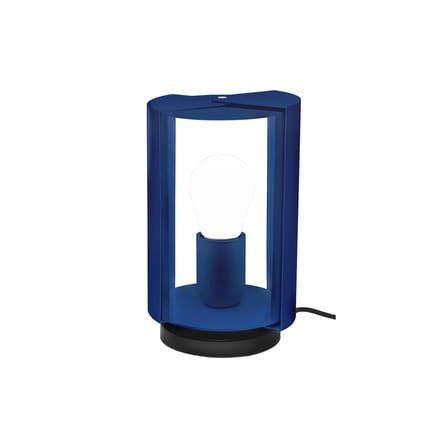 Lampe de table Pivotante métal bleu / Charlotte Perriand, 1962 - Nemo