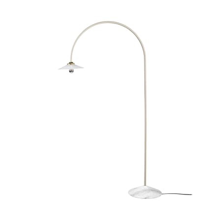 Lampadaire Marble n°2 métal blanc / H 172 x L 103 cm - valerie objects