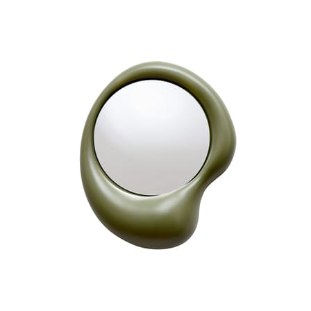 Miroir mural Ingres - Jean céramique vert / L 41 x H 49 cm - Moustache