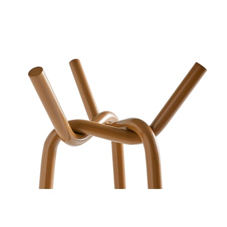Portemanteau Vestiamo Casa 606904 - Autonome, Sur Pied - Noir Et Bois - Hauteur 178 Cm