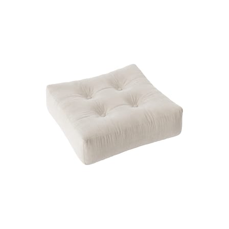 Sitzkissen More textil weiß / 70 x 70 cm - Handgefertigt in Europa - KARUP