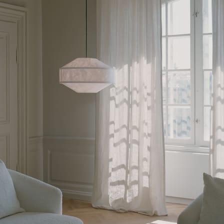 Suspension Kite papier blanc / Ø 55 cm - Tyvek - NEW WORKS