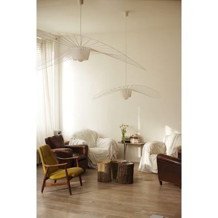 Suspension Vertigo blanc Moyenne / Ø 140 cm - Constance Guisset, 2010 - Petite Friture