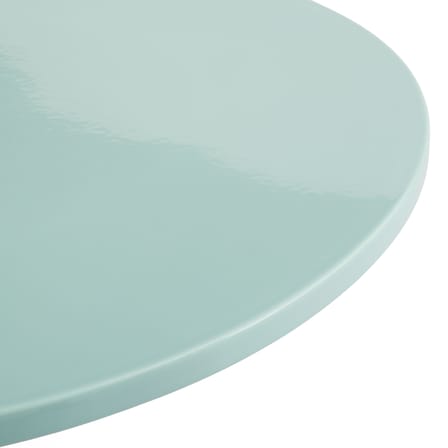 Table ronde Ceramic Outdoor céramique vert / Ø 70 cm - Porcelaine - Hay