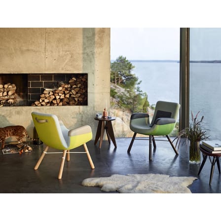 Tabouret Bois bois naturel / By Jean Prouvé, 1941 - Vitra