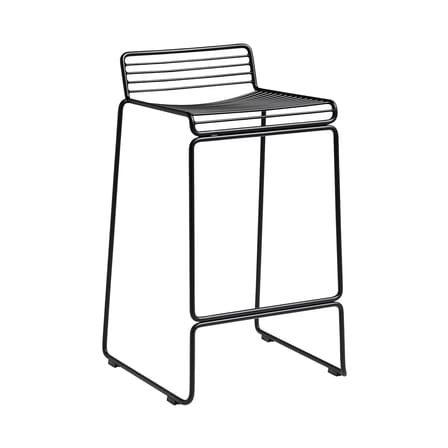 Tabouret de bar Hee métal noir / H 65 cm - Hay