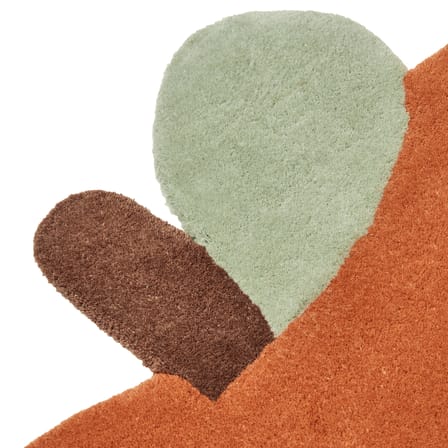 Tapis Apple / 110 x 100 cm - Laine néo-zélandaise tuftée main - Ferm Living