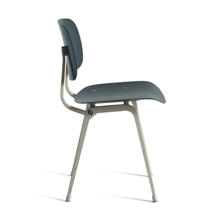Chaise Revolt plastique gris / Réédition 1950' / Seconde vie - Hay