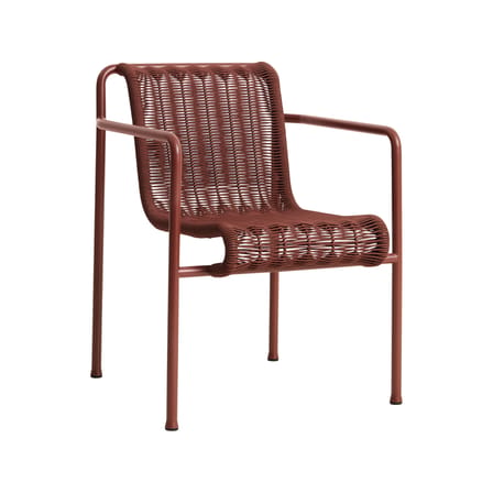 Fauteuil de repas Palissade Cord rouge / Corde tissu recyclé - Hay